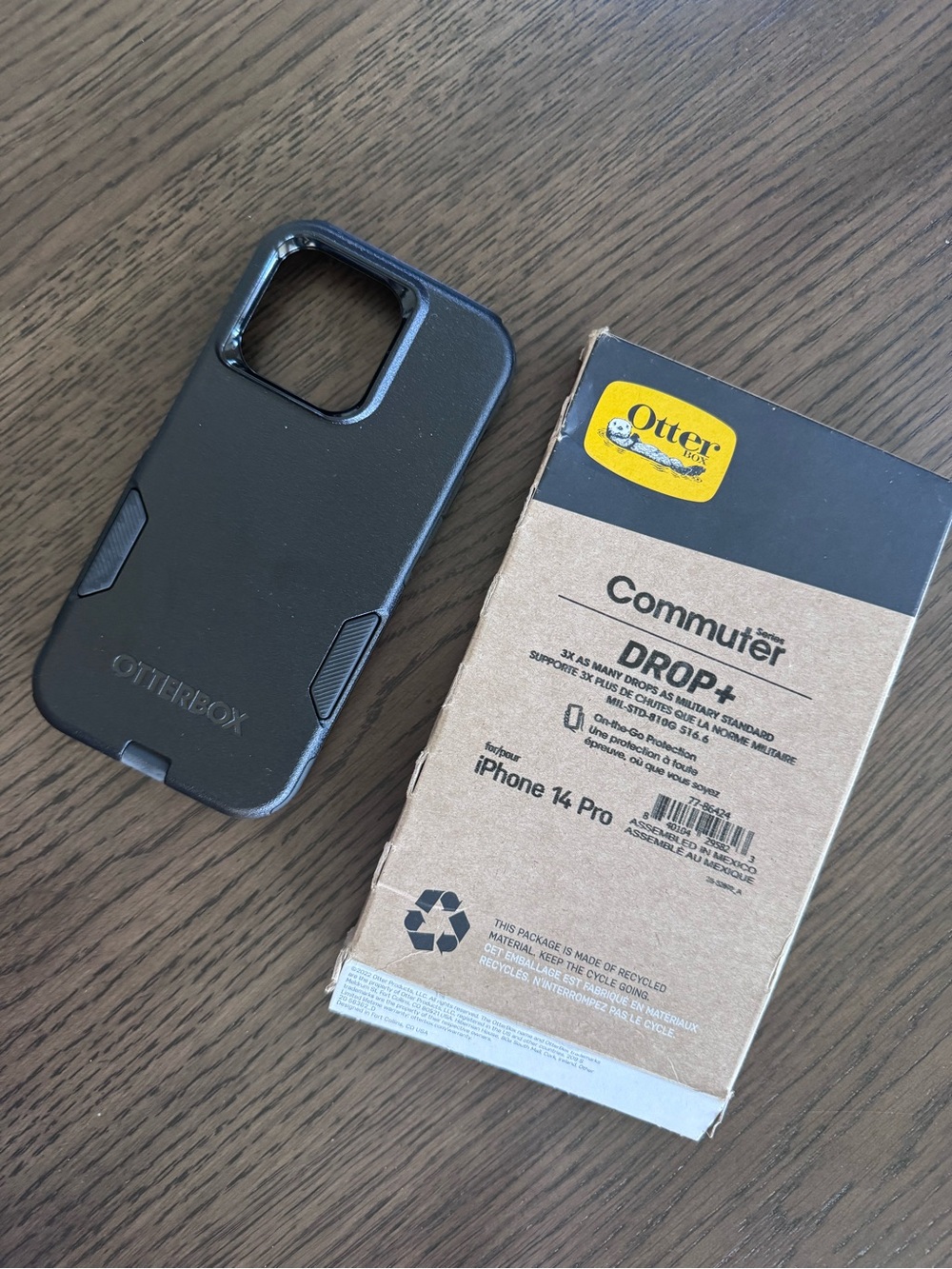 BRAND NEW OtterBox Commuter Drop+ Case for iPhone 14 Pro - Black